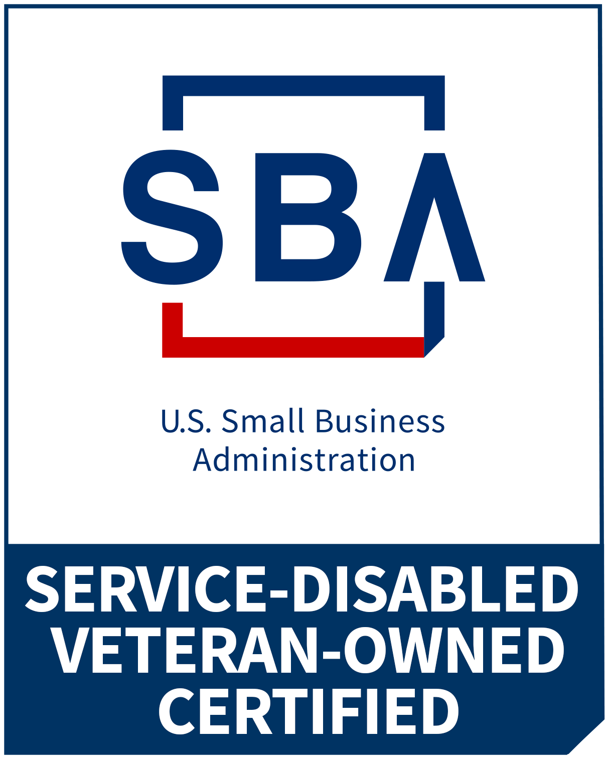 U.S. Small Business Administration Service-Veteran-Owned Certified